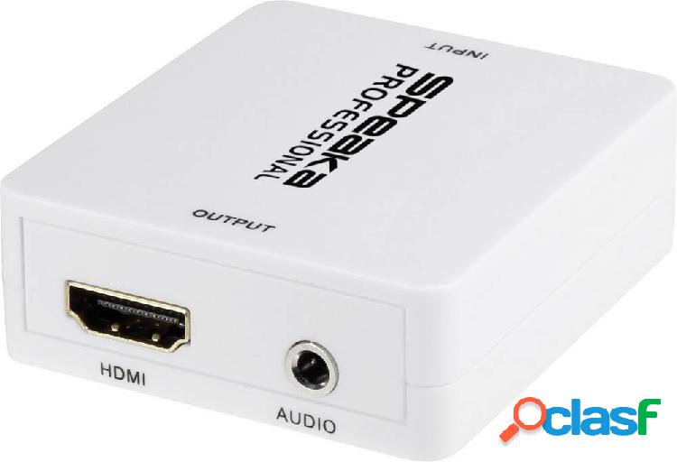 SpeaKa Professional Audio Estrattore [HDMI - HDMI, Jack,