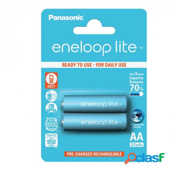 Stilo Eneloop Lite ricaricabili AA - Panasonic - blister 2