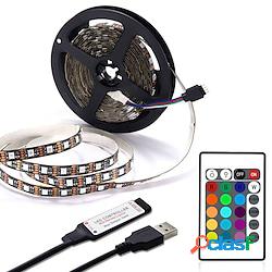 Striscia Led Usb Con Telecomando RGB Striscia Flessibile