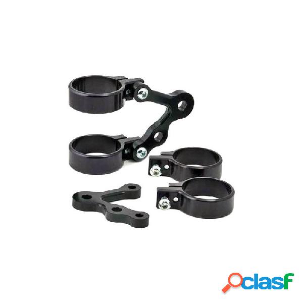 Supporto faro laterale LSL Cafe Racer extra corto nero