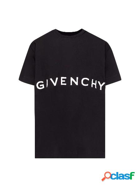 T-shirt Oversize Con Ricami Givenchy 4g