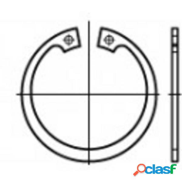 TOOLCRAFT 107815 Anelli di sicurezza Diam int: 19.9 mm Diam.