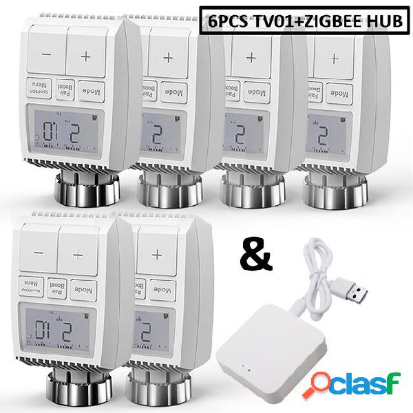 TV01 Tuya ZigBee3.0 Smart WIFI Attuatore per valvola