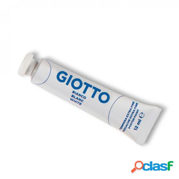 Tempera Tubo 4 - 12ml - bianco - Giotto