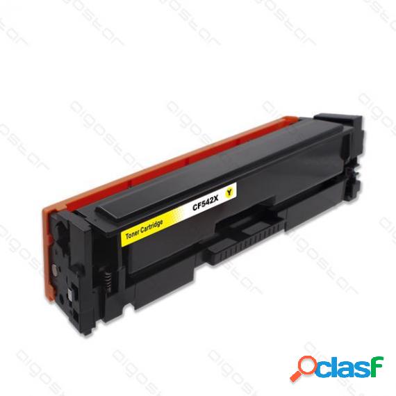 Toner Cf542X Giallo Compatibile 203X Serie Eco Per Hp