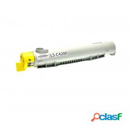 Toner Epson 4200 Giallo S050242 Rigenerato Per