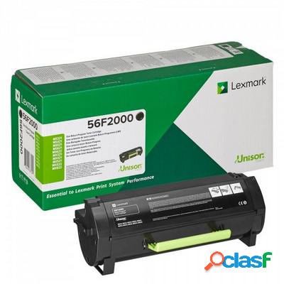 Toner Lexmark 56F2000 originale NERO