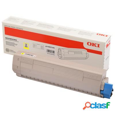 Toner Oki 46471101 originale GIALLO