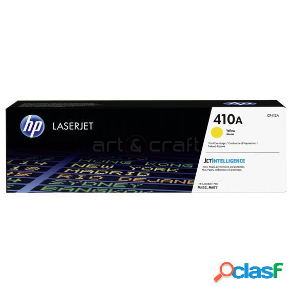 Toner Originale Hp Cf412A Giallo 410A Per Hp Pro M452Nw