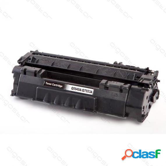 Toner Q7553A Q5949A Compatibile Serie Eco Canon 715 Crg 708