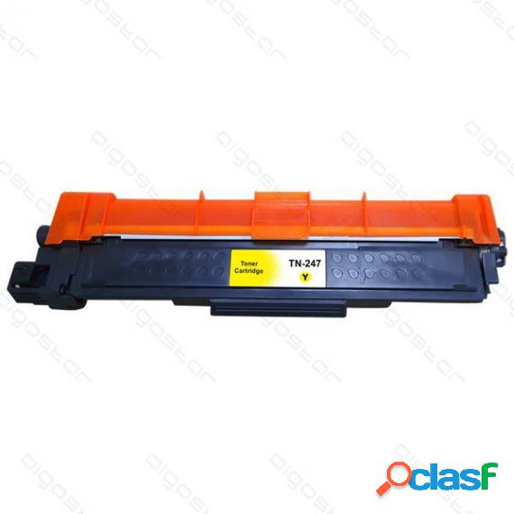 Toner Tn247Y Giallo Tn243 Con Chip Compatibile Serie Eco