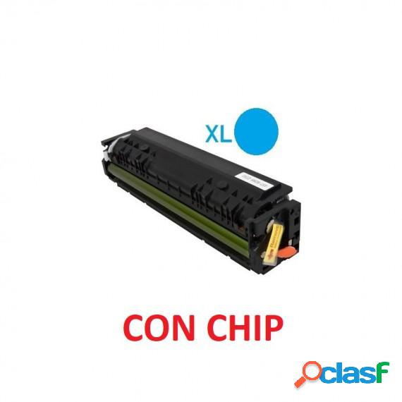 Toner W2211X Ciano Compatibile 207X Con Chip Per Hp Color
