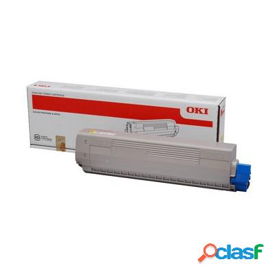 Toner originale Oki 46861305 GIALLO