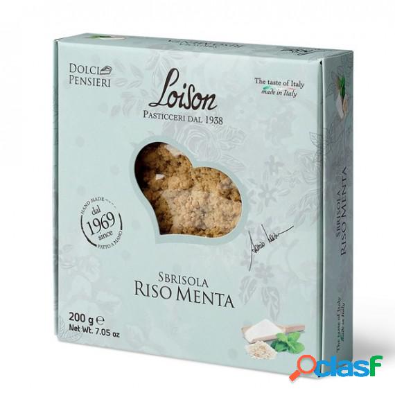 Torta Sbrisola - riso menta - 200 gr - Loison
