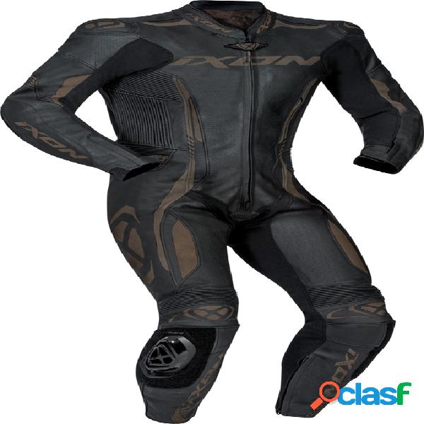 Tuta moto pelle estiva Ixon VORTEX 2 nero