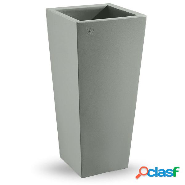 Vaso Genesis Quadrato Piccolo Verde Militare - Vasi da