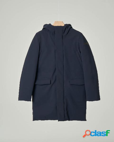 Winter Parka blu in tessuto tecnico 12-14 anni