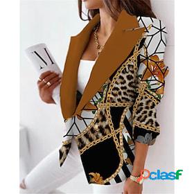Womens Blazer Office Work Breathable Double Breasted with