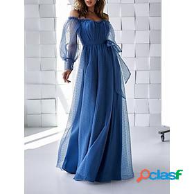 Womens Party Dress Shift Dress Gauze Dress Long Dress Maxi