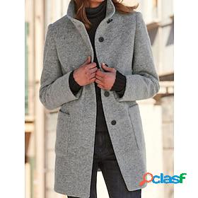 Womens Winter Coat Street Casual Daily Casual Daily