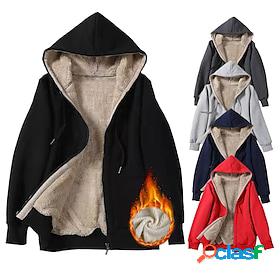 Womens Winter Jacket Coat Hoodie Jacket Outdoor Casual Going