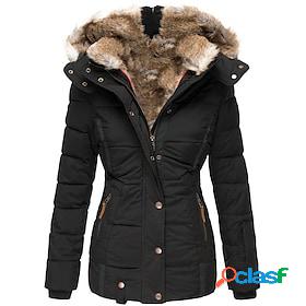 Womens Winter Jacket Winter Coat Parka Casual Daily Wear