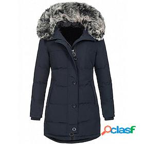 Womens Winter Jacket Winter Coat Parka Street Casual Daily