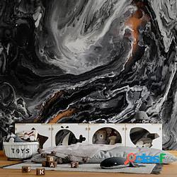 astratto marmo carta da parati murale marmo nero