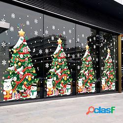 double side decorazione di natale adesivi di natale centro