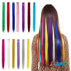 fermagli per lestensione dei capelli 13 pezzi in 13 colori