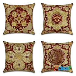fodera per cuscino vintage double side 4pc morbida luce di