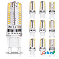 g9 dimmerabile led bi-pin lampadina mais 72led 600lm 5w