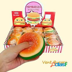 hamburger palla antistress 3d squishy hamburger agitarsi