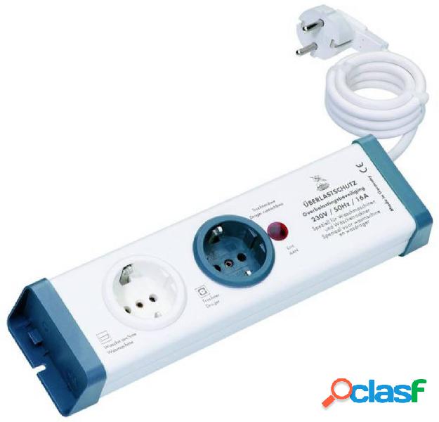 interBär 8110-001.01 Multipresa senza interruttore 2 vie