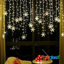 luci per decorazioni natalizie 3,5 m 96 pezzi luci stringa