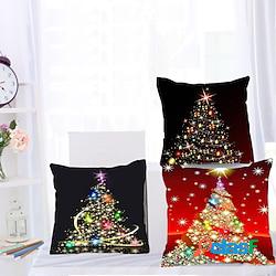 natale double side throw cover 3pc albero magico morbido