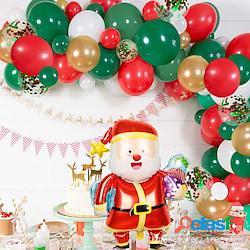 nuovo set di palloncini per decorazioni natalizie