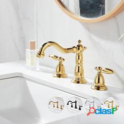 rubinetto del lavandino del bagno diffuso, rubinetti da