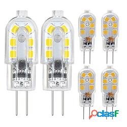 zdm 6 pack g4 2.5w lampadina led 2835 led bi-pin g4 base 20w