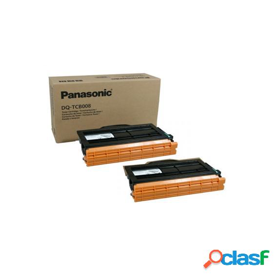 2 Toner Panasonic Dq-Tcb008 Nero Originale Per Panasonic Dp