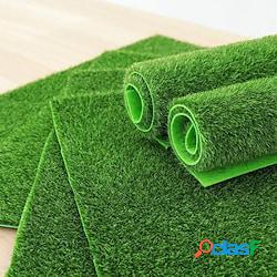2 pz/1 pz simulato prato muschio tappeto erboso artificiale