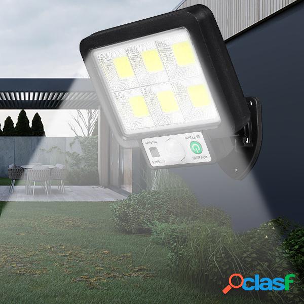 56/72 COB Split LED solare Power Street Light PIR Muro di