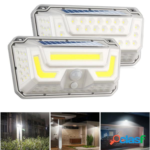 73LED solare Luci Sensore di movimento Applique Da esterno