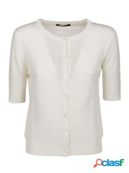 ARAGONA CARDIGAN DONNA D2316TF110 ALTRI MATERIALI BIANCO