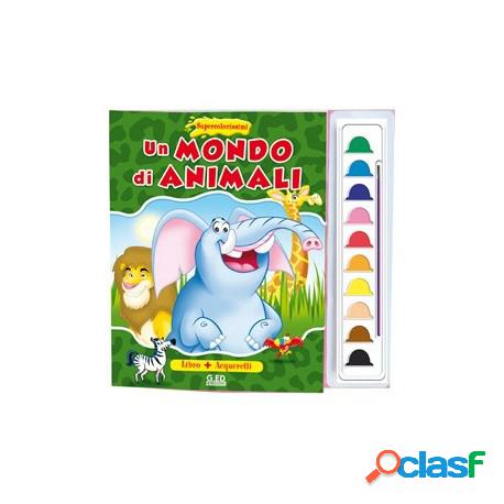 Album Da Colorare - Gd Supercolorissimi2 - Mondo Di Animali