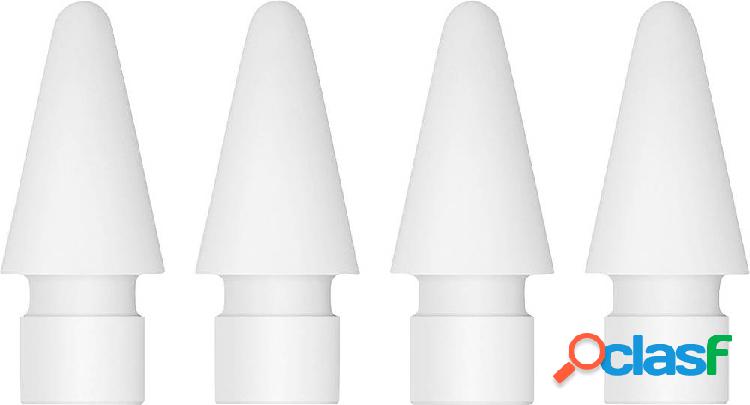 Apple Pencil Tips Punta di ricambio Kit da 4 Bianco