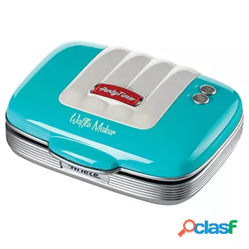 Ariete Party Time 1973 Waffle Maker - 700 W - Blu