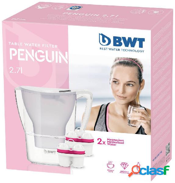 BWT PENGUIN 305609 Caraffa filtrante 2.7 l Bianco