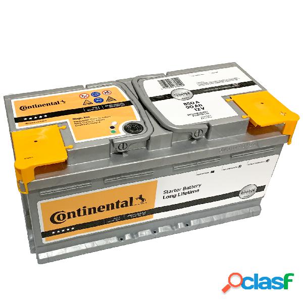 Batteria Auto Continental 90Ah 850A 12v L5 Bassa
