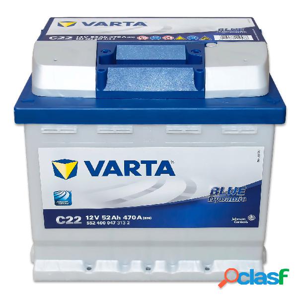 Batteria Auto Varta 552400047 52Ah 470A